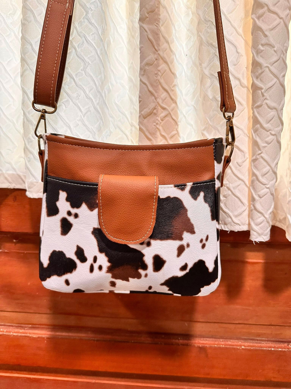 Cowhide Shoulder Bag    (made to order)