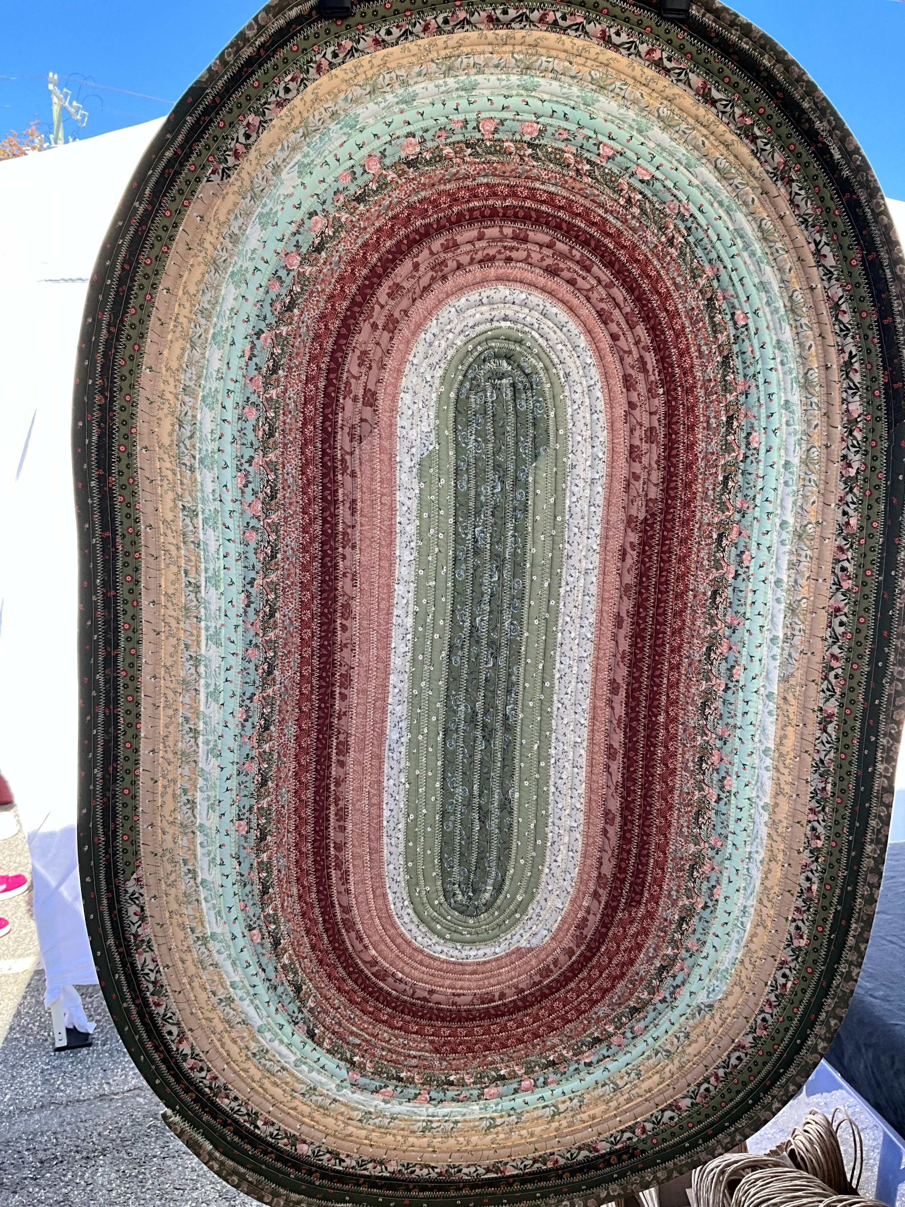 Jelly roll rug