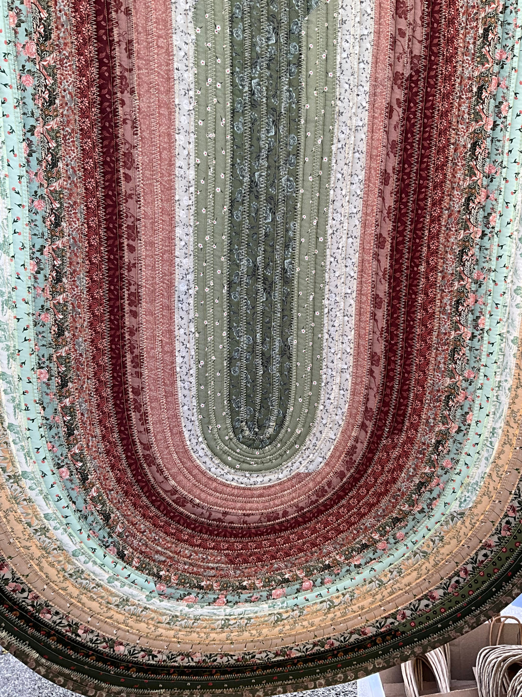 Jelly roll rug